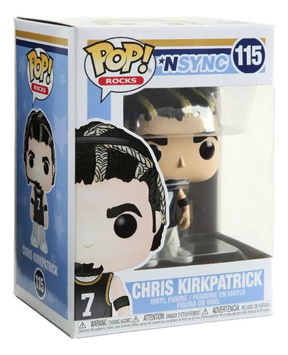 Chris Kirkpatrick #115 Nsync Funko Pop! Rocks