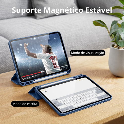 Capa Esr Proteção 360 P/ iPad 10 Geração Porta Apple Pencil