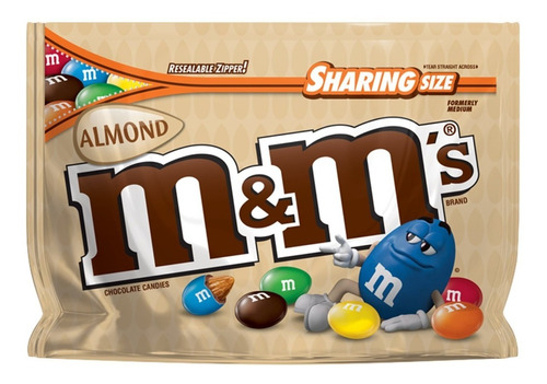 Chocolate M&m´s Almendra 263.7g Bolsa Resellable