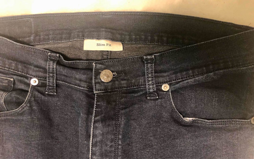 Pantalon Jean Azul Marino Giesso Tale 44