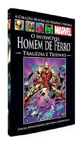 Livro Marvel O Invencível Homem De Ferro Tragédia E Triunfo