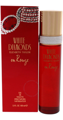 Elizabeth Taylor White Diamonds En Rouge Edt 100 Ml