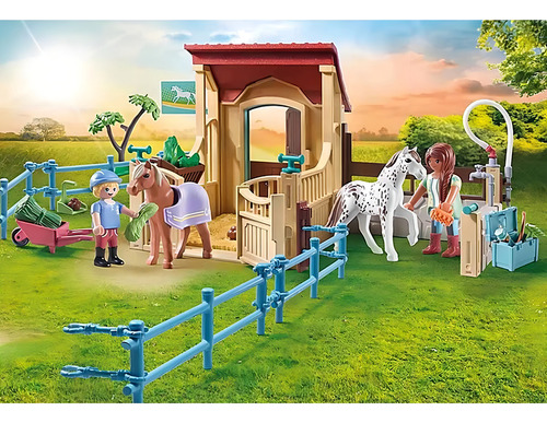 Torneio de pôneis Playmobil Horses of Waterfall 71495