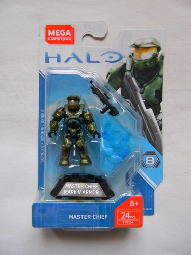 Halo Master Chief Mark V Armor Mega Construx Serie 8