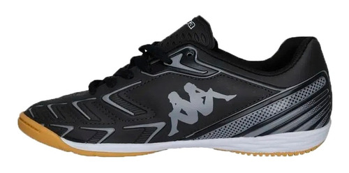 Imagen 2 de 5 de Kappa Botin Futbol Niño Legend Ic Negro-gris Ras