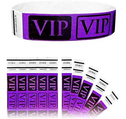 Imagen 2 de 9 de Pulseras Tyvek Deluxe Neon