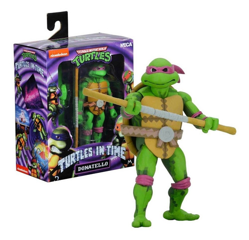 Neca Tortugas Ninja Donatello (turtles In Time) 7 Pulgadas