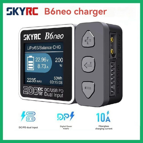 S Cargador Inteligente Skyrc B6neo, 200 W, Pd, 80 W,