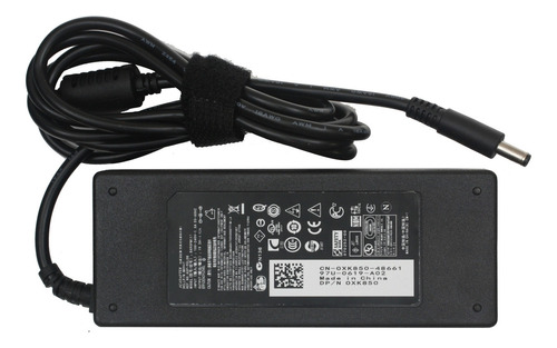 Cargador Para Dell Xps 13-9360 19.5v/4.62a 90w  4.5x3.0 Pin