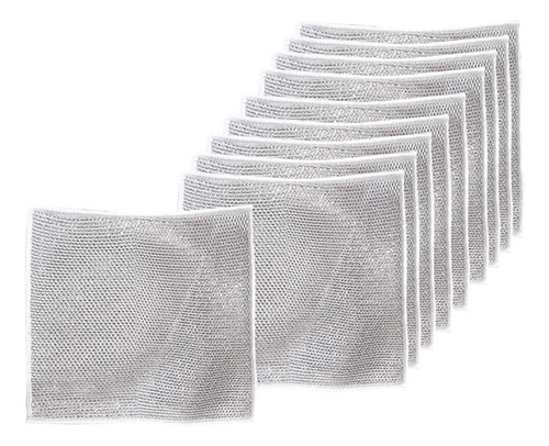 10 Uds. De Toallas De Alambre Para Platos, Trapos Para Lavar