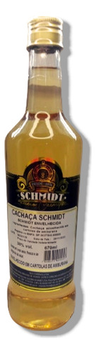 Cachaça Artesanal Envelhecida Tradicional De Schmidt 670ml