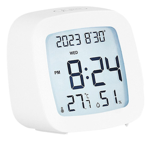 Pequeño Reloj Despertador Digital De Noche Con Temperatura