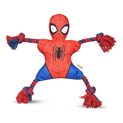 Juguete Para Perro Marvel Comics For Pets Spiderman Rope Fly