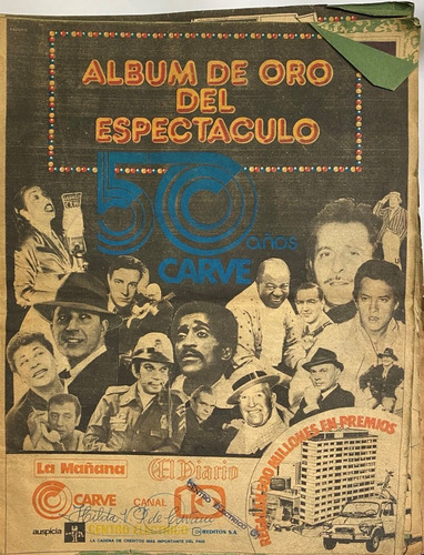 Álbum De Oro Del Espectáculo, Radio Carve Completo 1978, Ca1