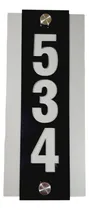 Comprar Placa Numeros Para Casa 13x30cm Hasta 4 Numeros. Modelo C1