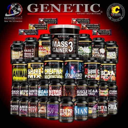 Masa Muscular Energia Proteina Fase 1 Maltodextrina Genetic