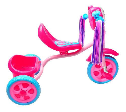 Triciclo Para Niños Economico Hasta 25 Kg Color Rosa