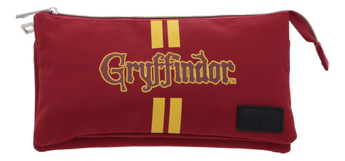 Lapicera Triple Juvenil Harry Potter (gryffindor) Bordó Harry Potter