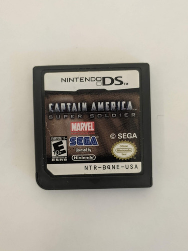 Capitan America Juego Nintendo Ds Original