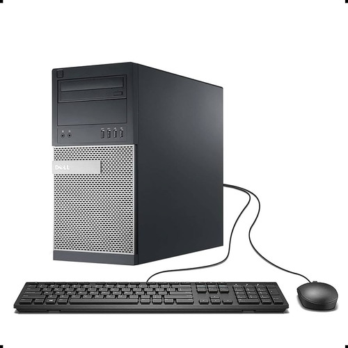Computadora Pc Cpu Dell 7010 Tower I5 8gb Ram 256gb Ssd Orgm (Usado)