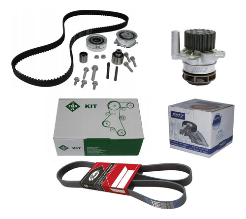 Kit De Distribucion P/ Volskwagen Amarok C/ Correa Poly V