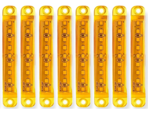 Foco Luz Lateral Posicion Led Bi-volts 10 Pcs Auto Grua