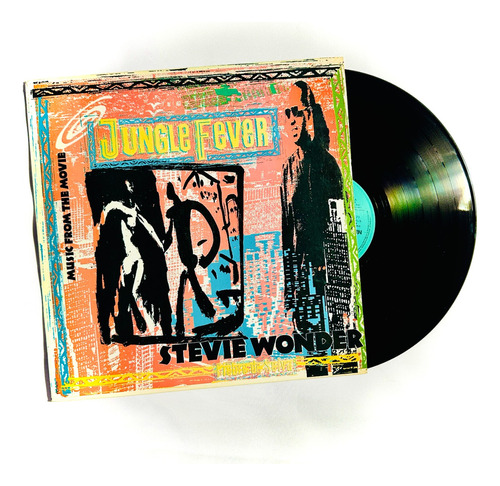 Stevie Wonder Fiebre De Jungla Vinilo Argentino Jungle Fever
