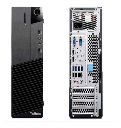 Cpu Lenovo M93p Core I7 4ª G 4gb Ddr3 500gb + Monitor (Usado)