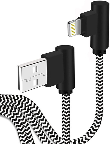 Lightning Cable  Charger 3pack 6ft 90 Degree Mfi Certif...