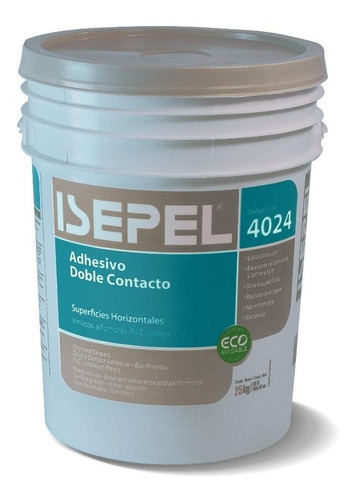 Adhesivo Doble Contacto 25kg Isepel 4024 + Espátula Ranurada