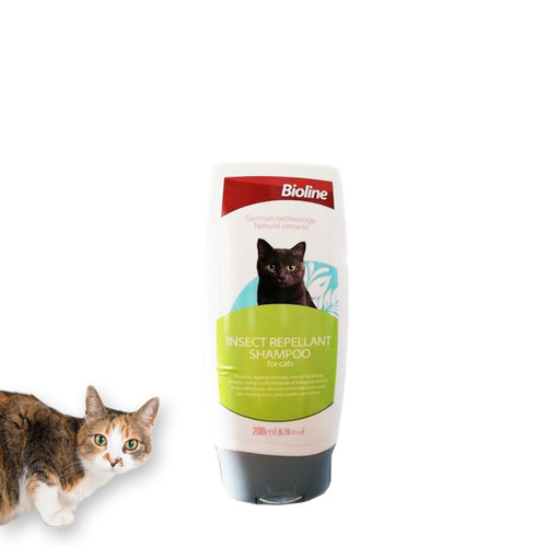 Shampoo Para Gatos Repelentes De Insectos Pethome