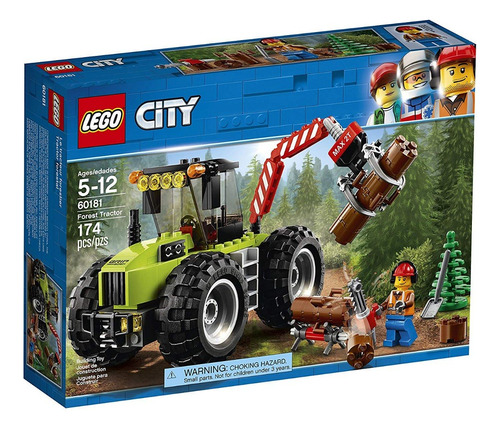 Lego City Tractor Forestal 60181