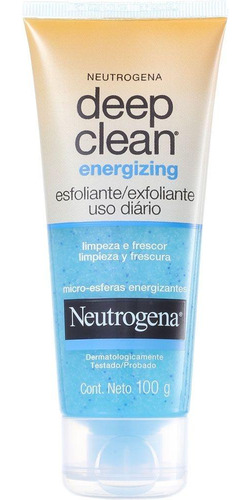 Exfoliante Neutrogena Deep Clean Energizing 100 G