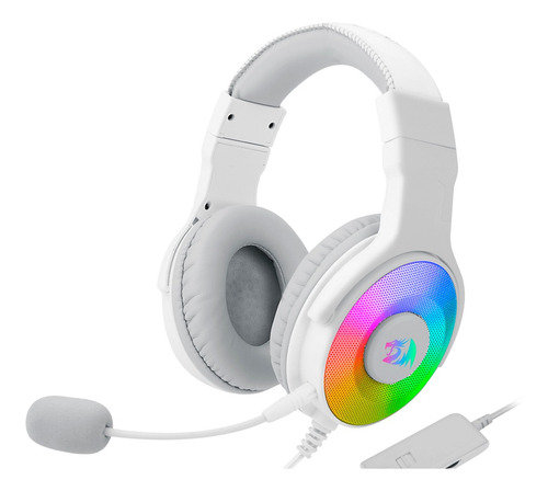 Auriculares Gamer 7.1 Redragon Pandora H350 Rgb White Pc Usb