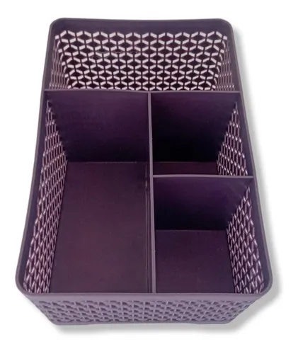 Cajas Organizadoras Con Divisiones Baño Cocina Escritorio