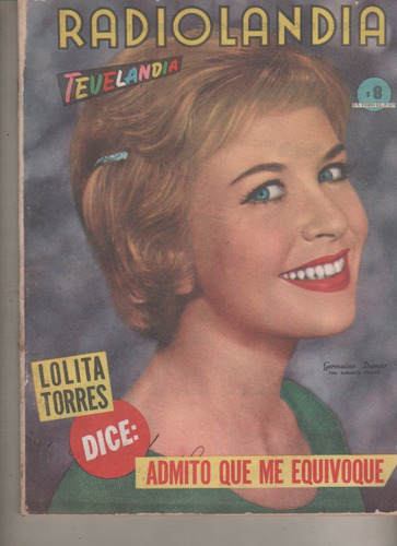 Radiolandia Nº 1708 Año 1961 - M Monroe, G Lousek, I Sareli