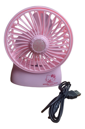 Ventilador Portatil Recargable Doble Aspa