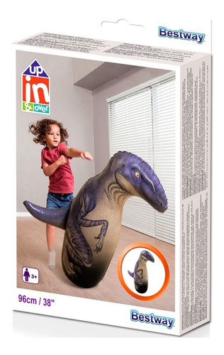 Imagen 4 de 6 de Involcable Puching Ball Dinosaurios Bestway Inflable