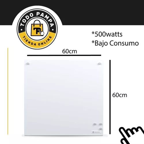 Combo Estufa Electrica Panel Calefactor 500w X 3 Unidades