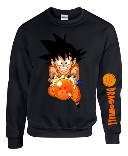 Saco Dragon Ball Goku Esfera Buso Black