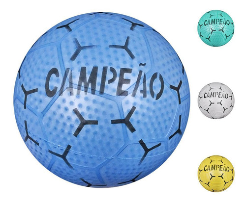 Kit 10 Bolas De Vinil Bico De Jaca Futebol Vazia 120g