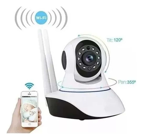 Cámara Ip 360° Hd Onvif Wifi Cctv