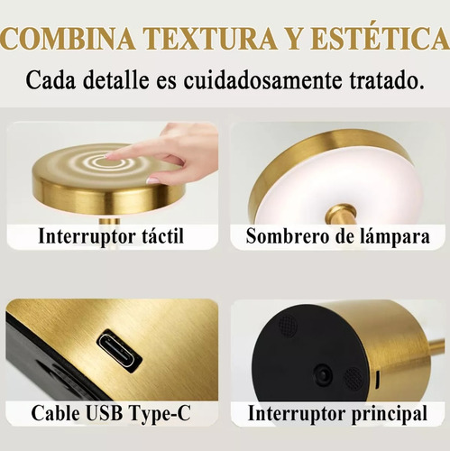 Lámpara De Mesa Decorativas Led Para Ambiente De Restaurante