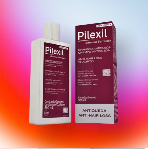 Shampoo Anticaída Pilexil 300ml