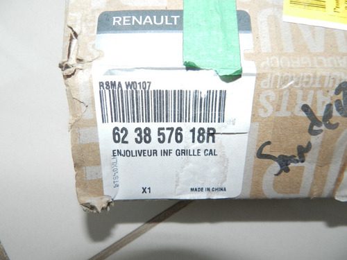 Aplique Friso Grade Radiador Logan Sandero 20/23 623857618r