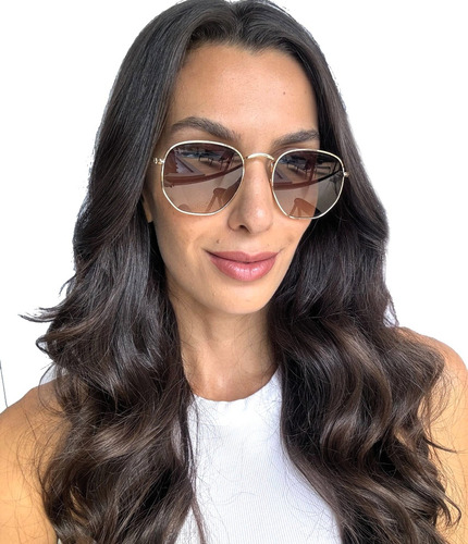 Óculos De Sol Mfour Brand Feminino Premium