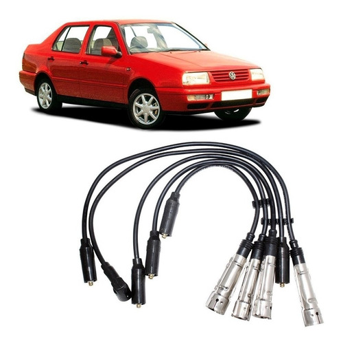 Juego Cable Bujia Para Volkswagen Vento 1.8 Acc 1993 1999