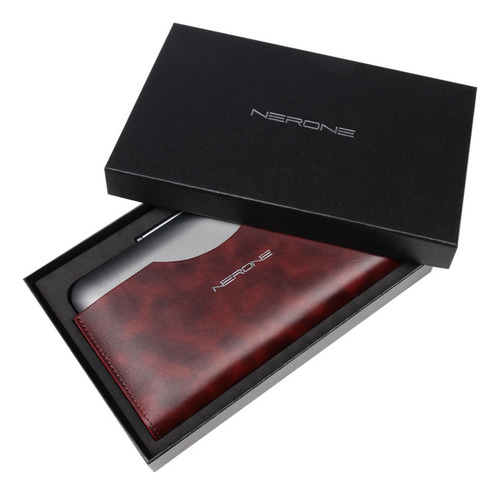 Porta Charuto Nerone Travel Case Air 3 Aluminio Grigio Perla