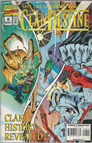 Cland Destine N° 08 - Marvel Comics 8 - Bonellihq Cx422