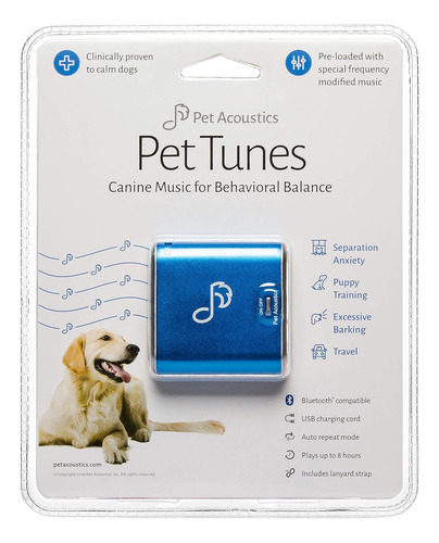 Altavoz Bluetooth Pet Tunes Precargado Con Música Canina Cal